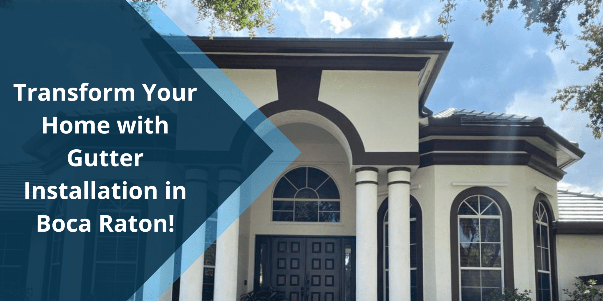 Gutter Installation in Boca Raton! The Gutters Factory